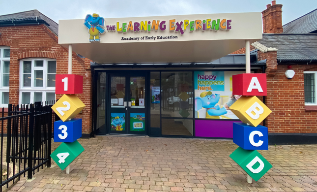 The Learning Experience franchise entrance