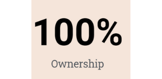 100% ownership