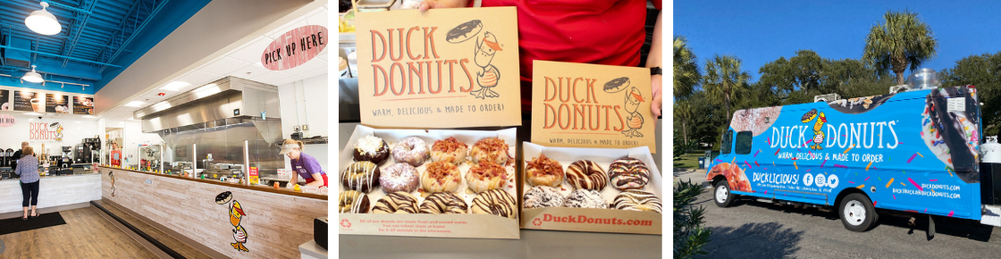 Duck Donuts location and product